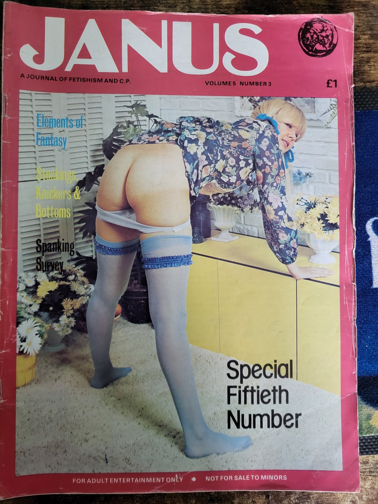 Janus Magazine Vol 5 No 3.. 1975 UK Fetish And CP Magazine