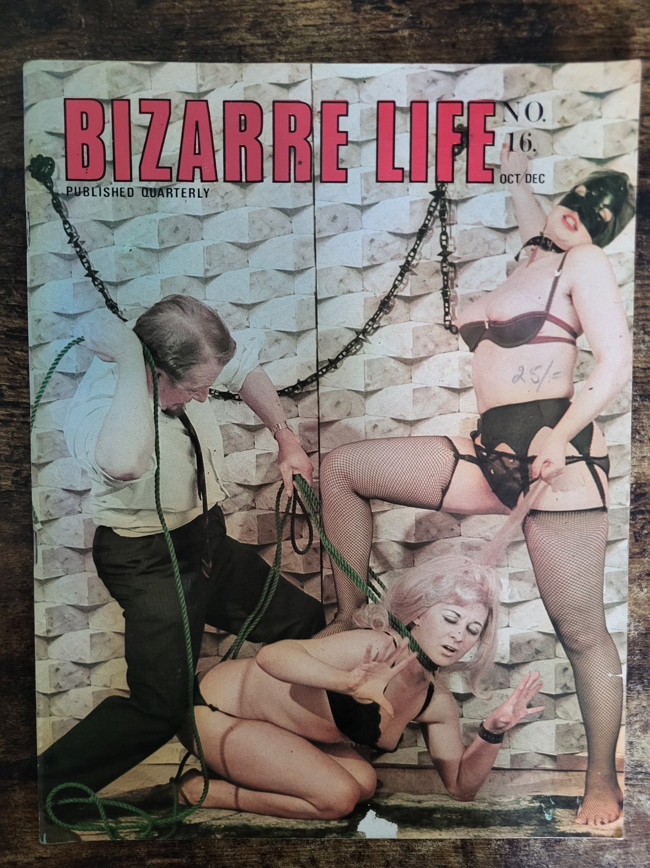 Bizarre Life Magazine No 16.. Vintage UK Bondage And CP Magazine