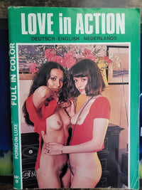 Love In Action Magazine No 9 Small Format.. 1977 German Hardcore Magazine