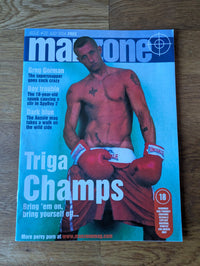 Manzone Magazine July 2004 ...UK Gay Magazine (slightly smaller than A4 version)