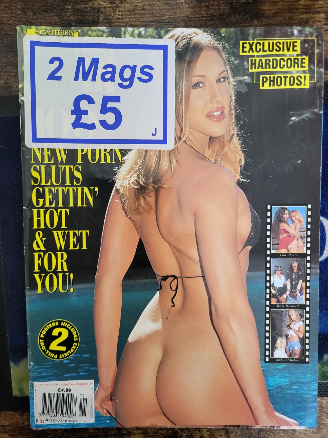 Adam Presents Amateur Porn Magazine Vol 10 No 11 Includes Giant Poster.. US Hardcore Amateur Magazine