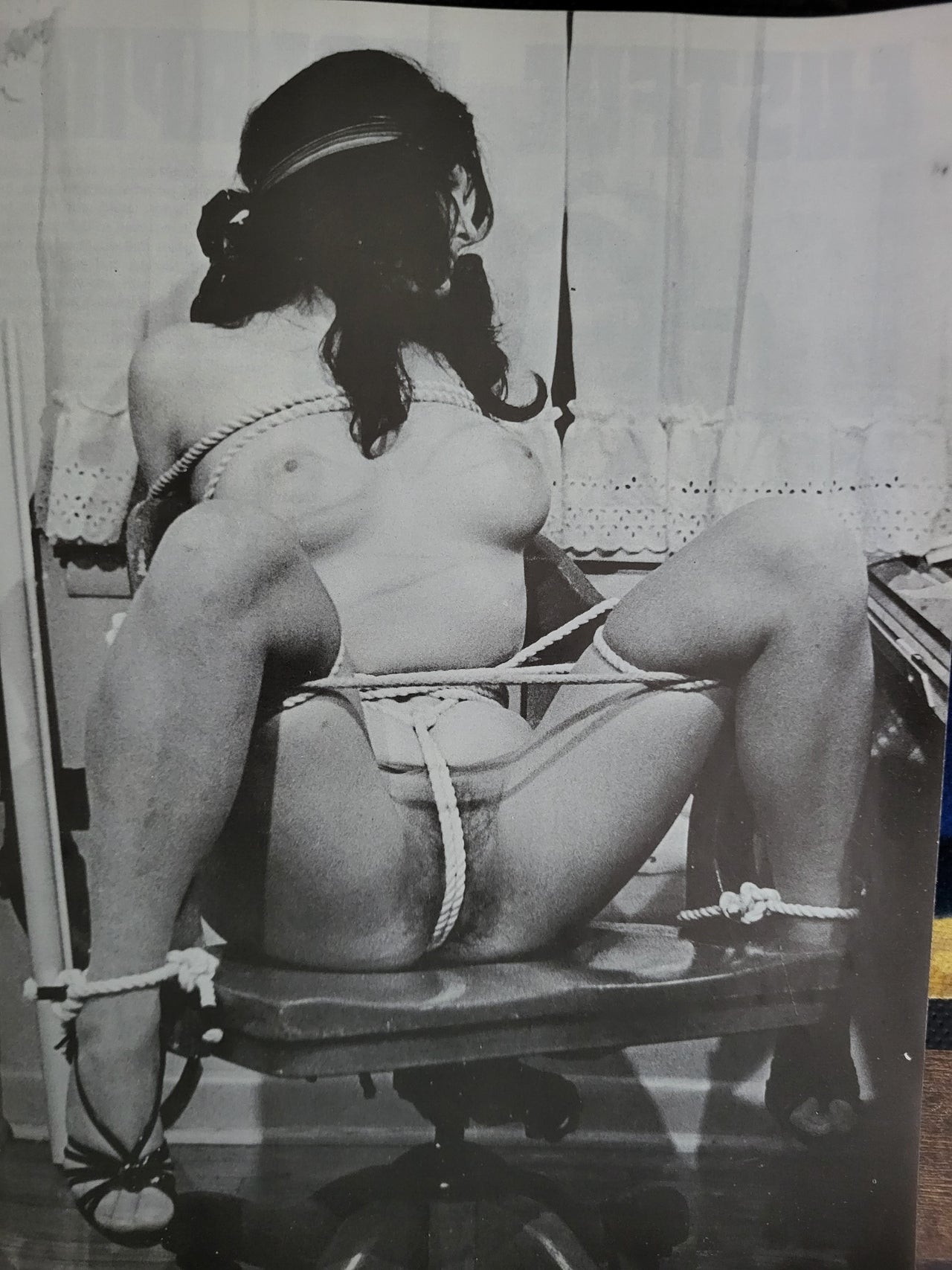Captured Magazine Vol 1 No 7.. 1978 US Bondage Magazine