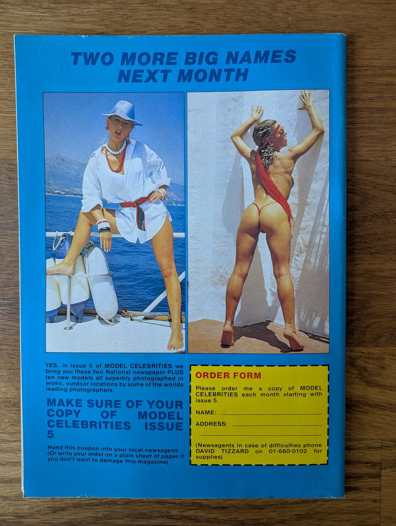 Model Celebrities Magazine No 4 ... Featuring Joanne Latham