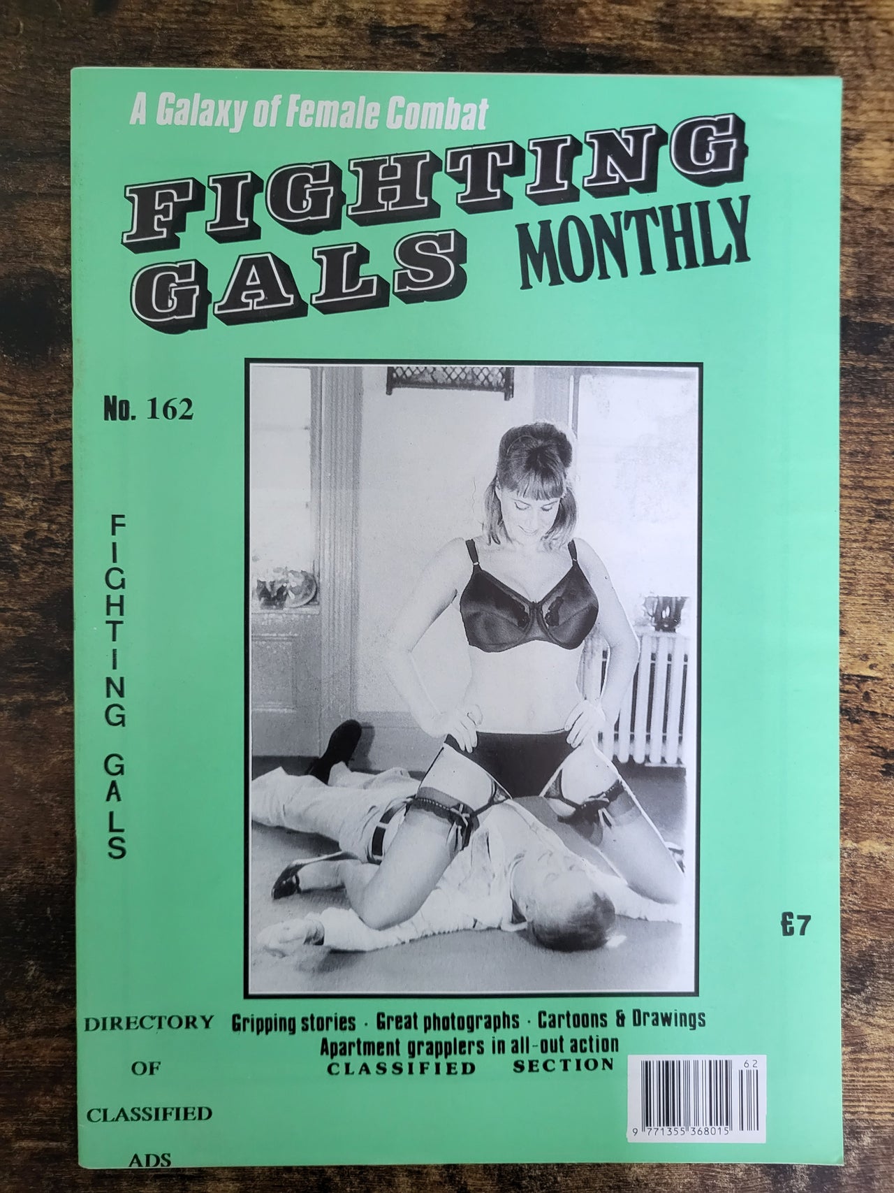 Fighting Gals Monthly Magazine No 162.. Female Combat Magazine