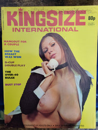 Kingsize International Magazine Vol 1 No 9.. 1976 US Big Tits Magazine.. UK Edition