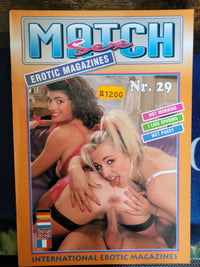 Sex Match Magazine No 29 Small Format.. 1996 German Hardcore Magazine