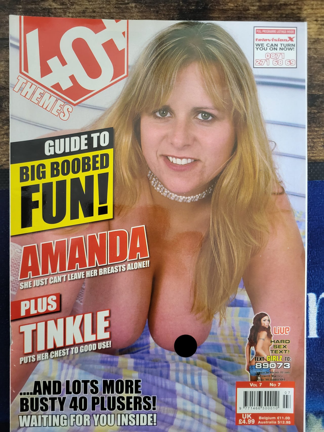 40+ Themes Magazine Vol 7 No 7 Guide To Big Boobed Fun.. UK Milf Magazine