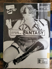 Madame In A World Of Fantasy Magazine Vol 17 No 10.. Vintage UK Female Domination Magazine