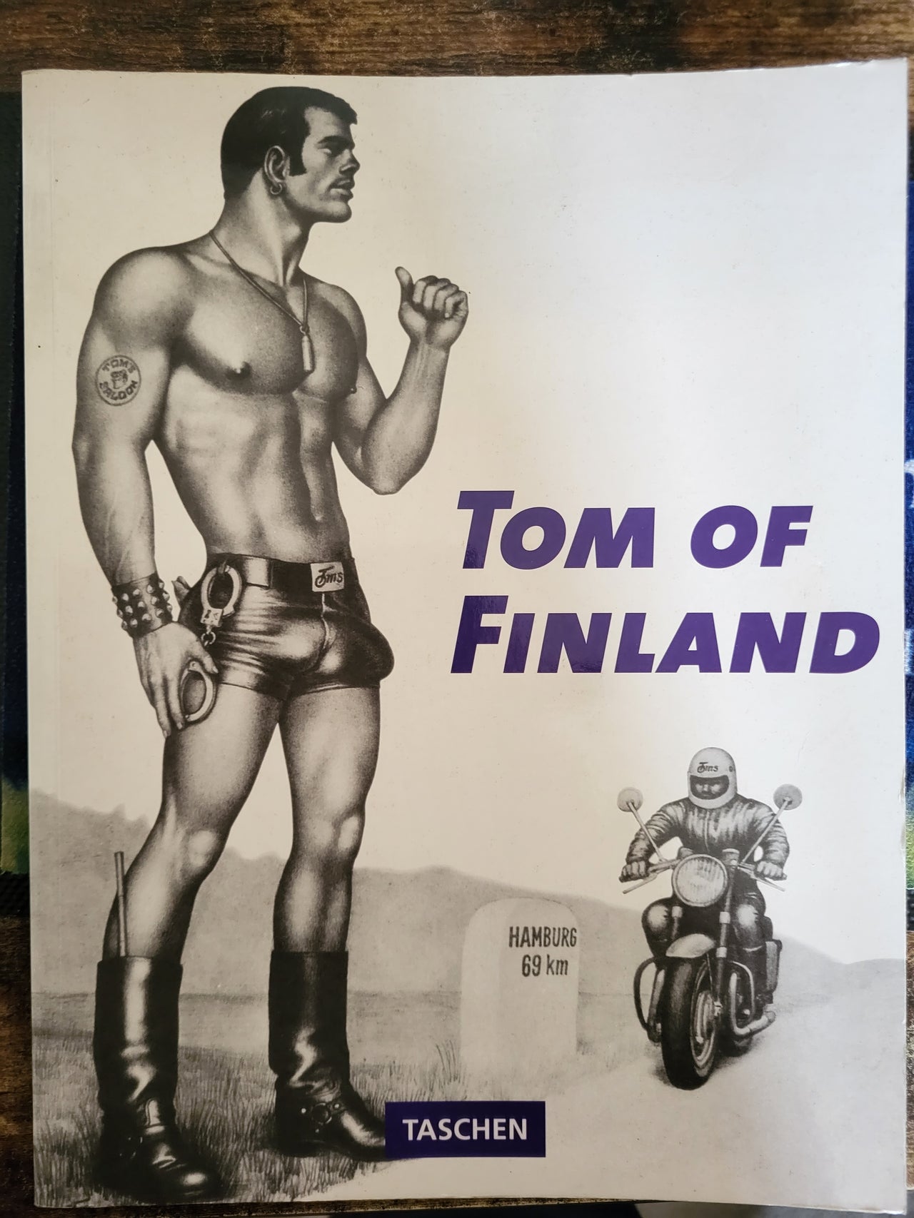 Tom Of Finland A4 Magazine Size Paperback Book.. 1992 Gay Illustrations, Published By Benedikt Taschen.. A Very Rare Find