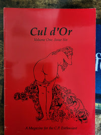 Cul D'or Magazine Vol 1 No 6.. 1992 UK Spanking And CP Magazine