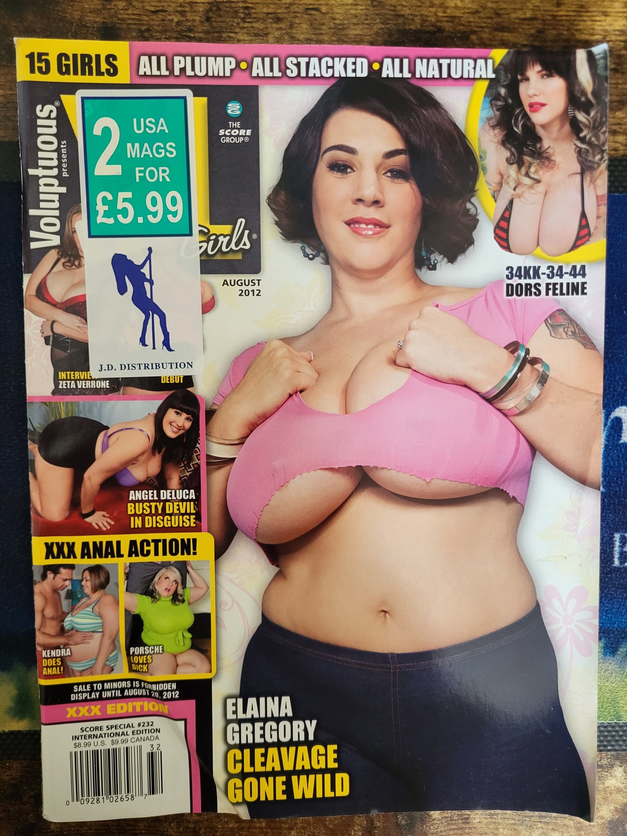 XL Girls Magazine August 2012.. US Hardcore Big Tits And Enormous Women Magazine