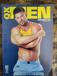 QX Men Magazine February 2011.. UK Hardcore Gay Magazine