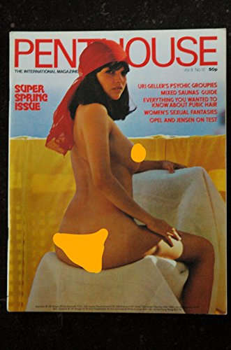 PENTHOUSE UK Vol 09 N° 12 Jody Ransome Pamela Martin Lona Simpson Lynn Hunter Uri Geller